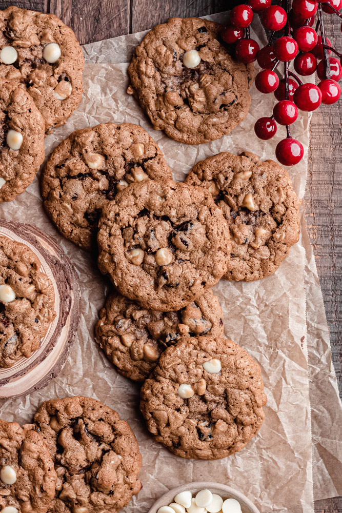 Gluten Free Oatmeal Cranberry Cookies